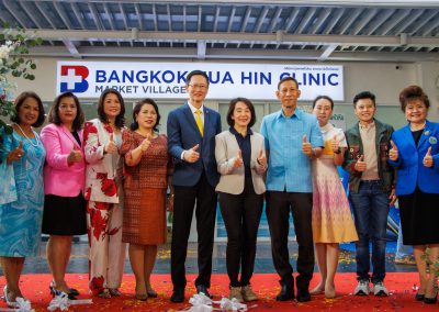 Bangkok Hospital Hua Hin officially opens new clinic at Market Village