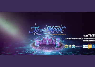 To the Moon x Moonlight Party to bring EDM beats to Hua Don Beach on 6 December