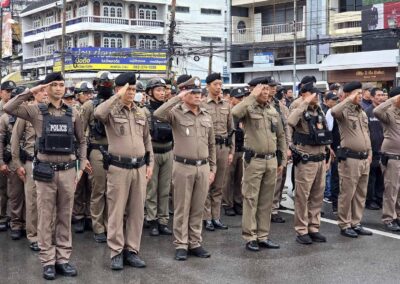 Police launch crime suppression operation in Hua Hin for Halloween and Loy Krathong