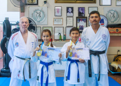 Hua Hin karate kids win medals at national tournament